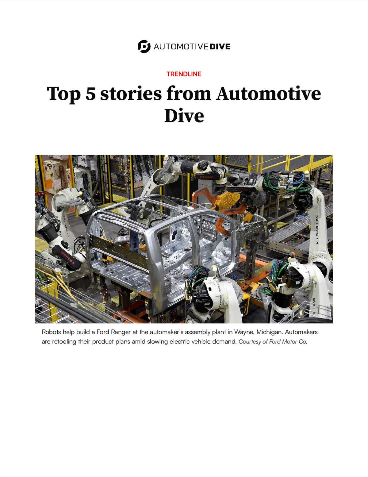 Top 5 stories from Automotive Dive