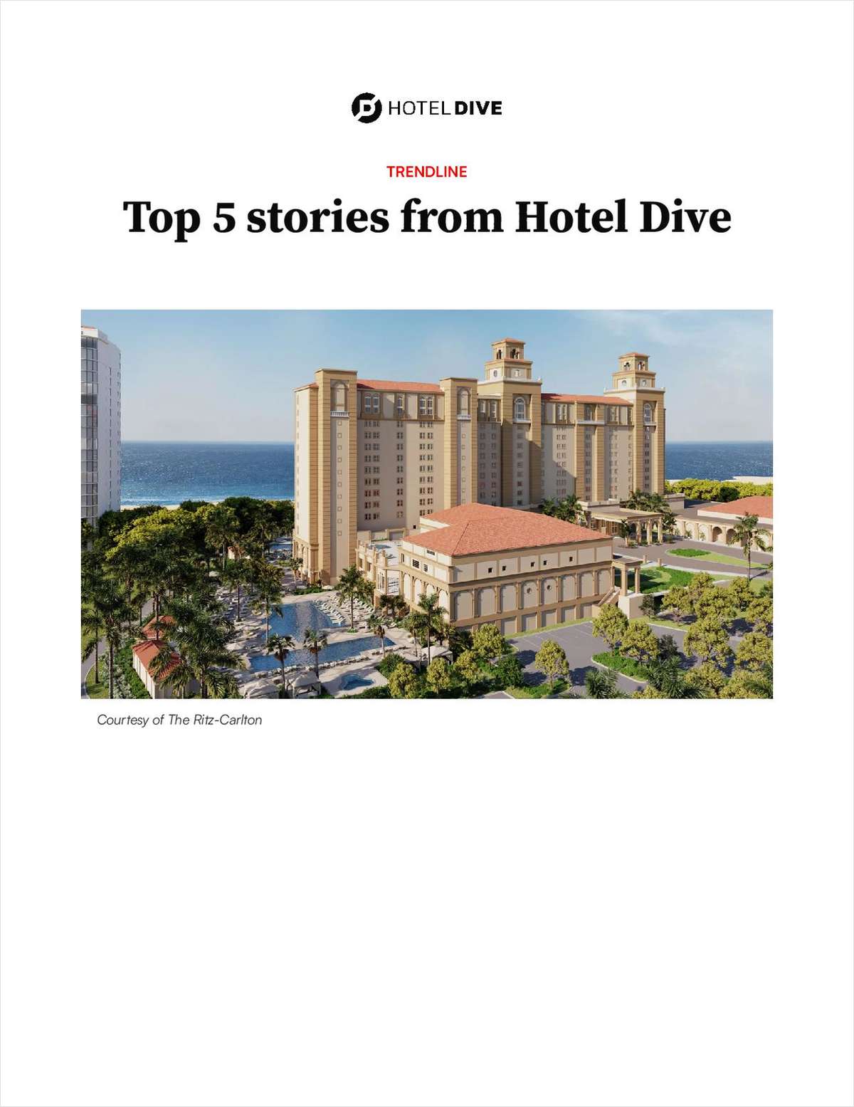 Top 5 stories from Hotel Dive