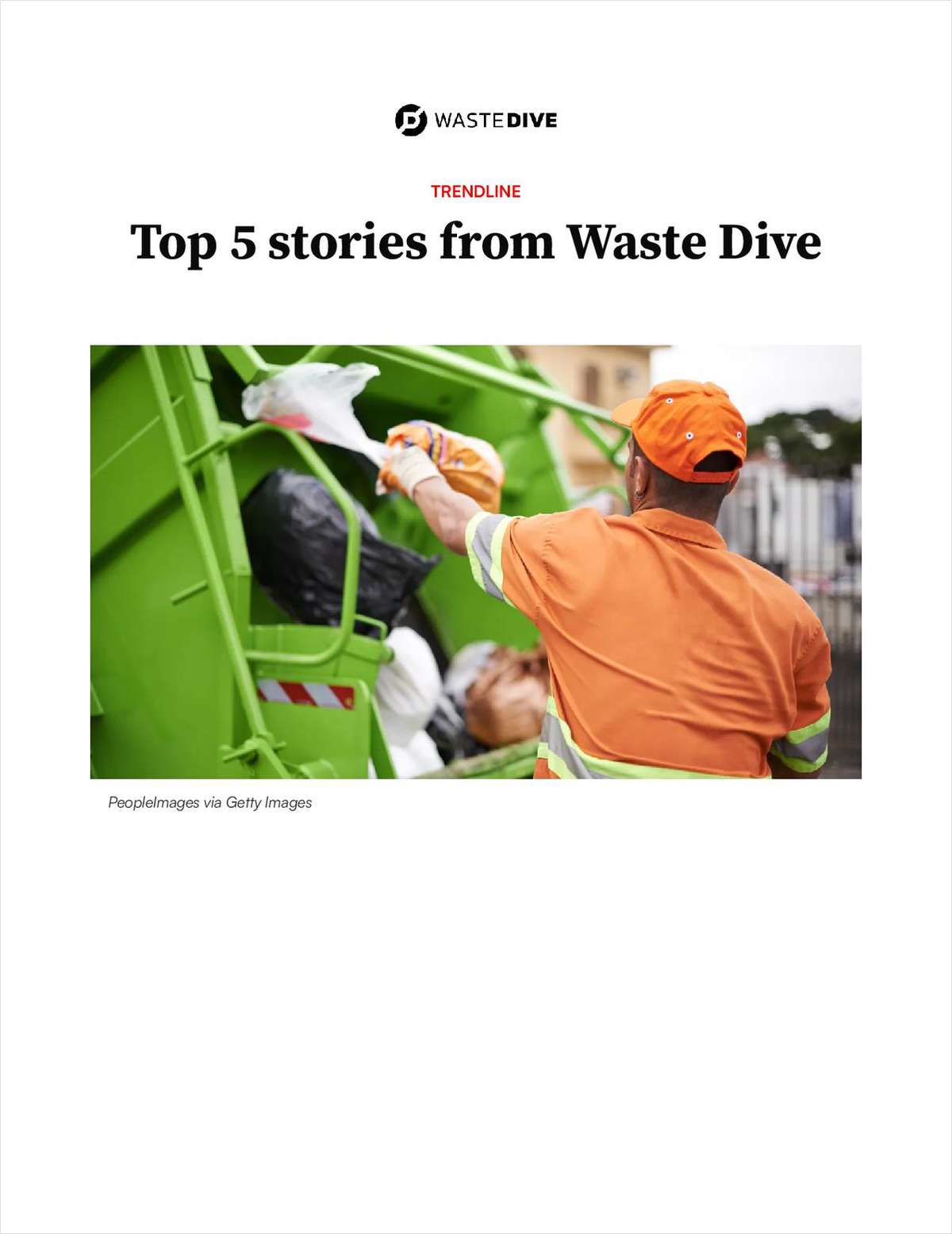 Top 5 stories from Waste Dive