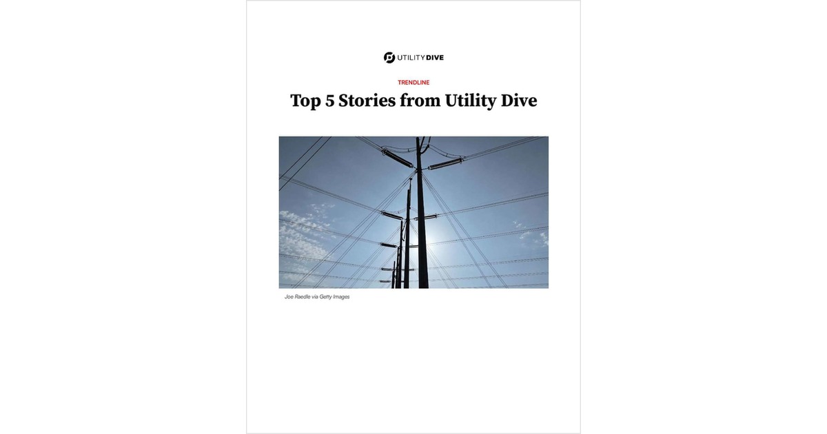 5 Stories that Defined the Utilities Industry in 2025