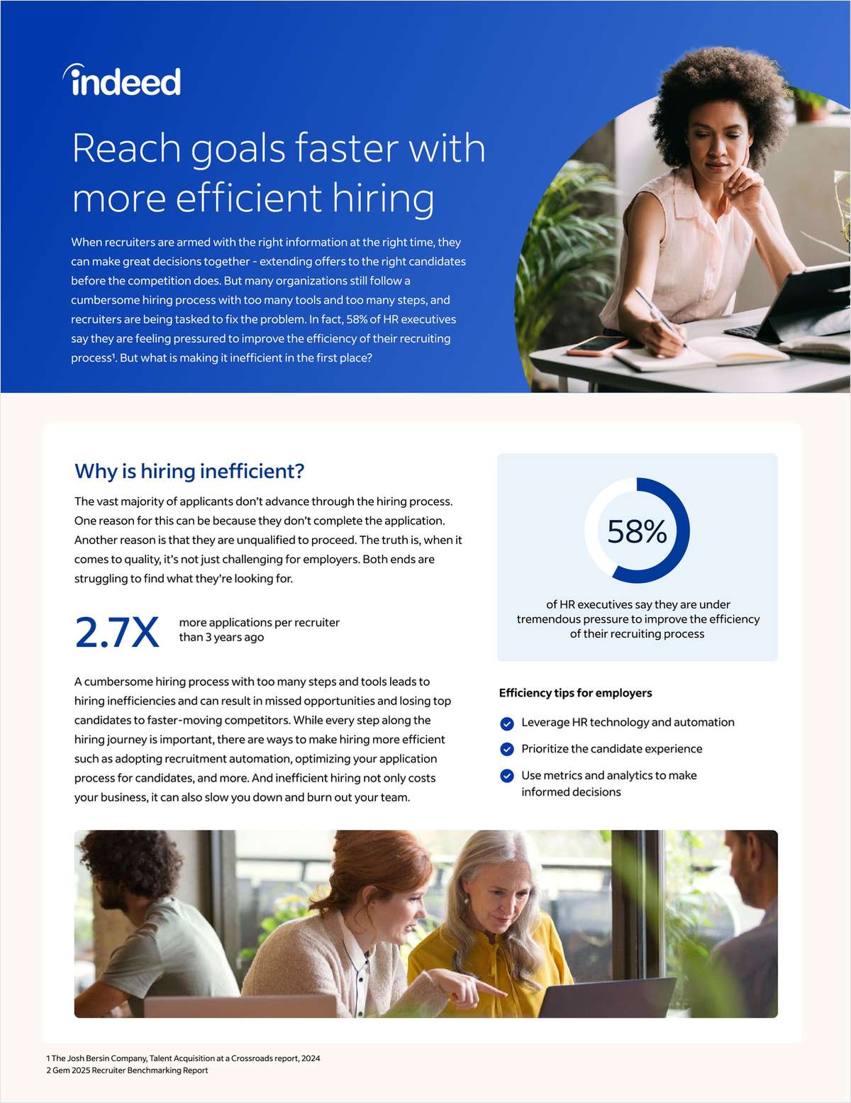 Reach goals faster with more efficient hiring