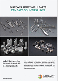 Meeting Your Critical Needs for Precision Medical Products