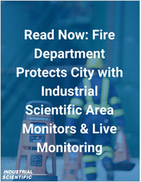 Fire Department Protects City with Industrial Scientific Area Monitors & Live Monitoring