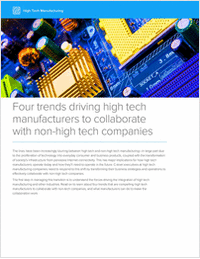 4 Trends Behind the Need for High-Tech Manufacturers to Collaborate with Non-High Tech Companies
