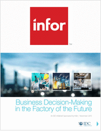 IDC Brief: Business Decision-Making in the Factory of the Future