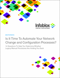 Is it Time to Automate Your Network Change & Configuration Processes?