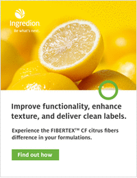 Unlock the Potential of FIBERTEX™ CF citrus fibers