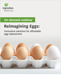 Reimagining Eggs: Innovative solutions for affordable egg replacement