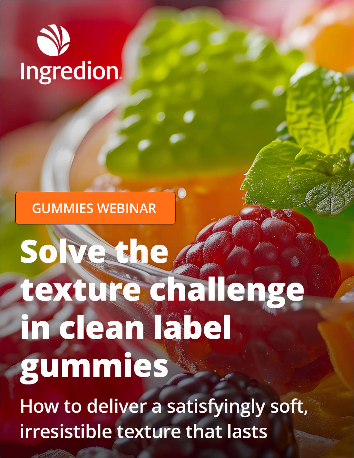 Solve the texture challenge in clean label gummies