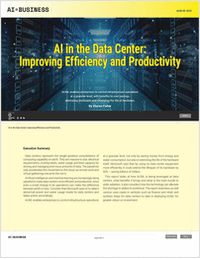 AI in the Data Center: Improving Efficiency and Productivity