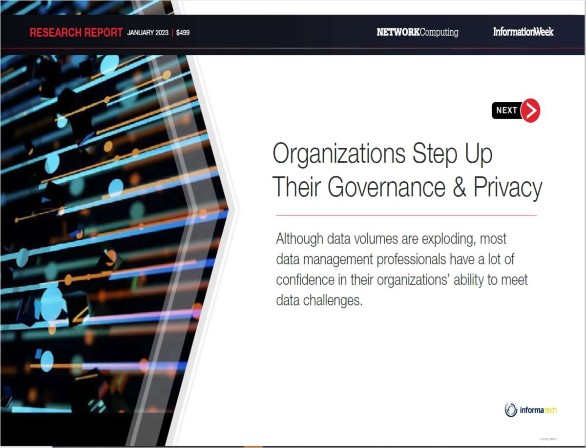 Organizations Step Up Their Governance & Privacy