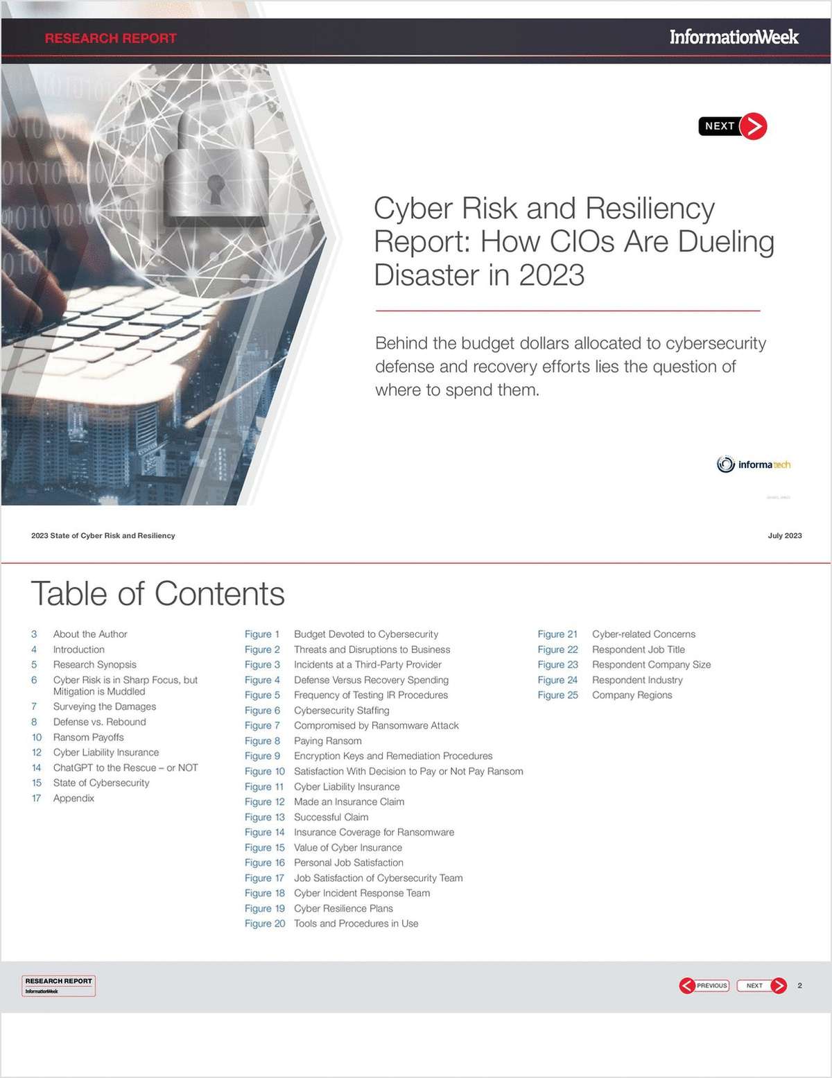 Cyber Risk and Resiliency Report: How CIOs Are Dueling Disaster in 2023