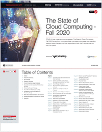 The State of Cloud Computing - Fall 2020