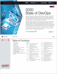 2020 State of DevOps Report