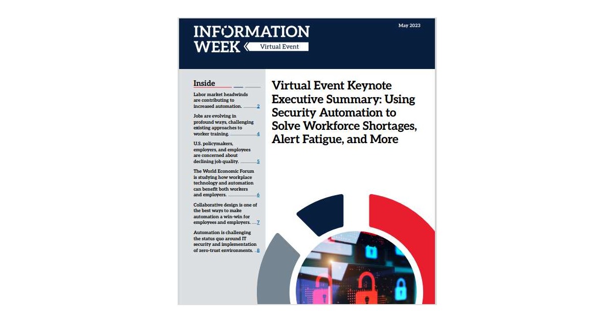 Using Security Automation to Solve Workforce Shortages, Alert Fatigue, and More Free Executive Guide - Vimarsana News