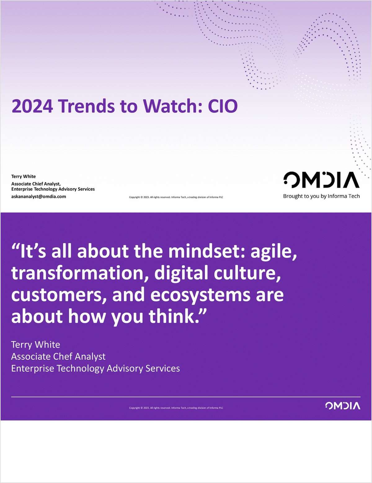 2024 Trends to Watch: CIO