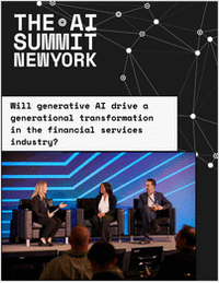 Will generative AI drive a generational transformation in the financial services industry?