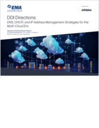 DDI Directions: DNS, DHCP, and IP Address Management Strategies for the Multi-Cloud Era DDI Directions: DNS, DHCP, and IP Address Management Strategies for the Multi-Cloud Era
