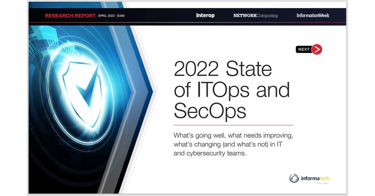 2022 State of ITOps and SecOps Free Research Report - Vimarsana News
