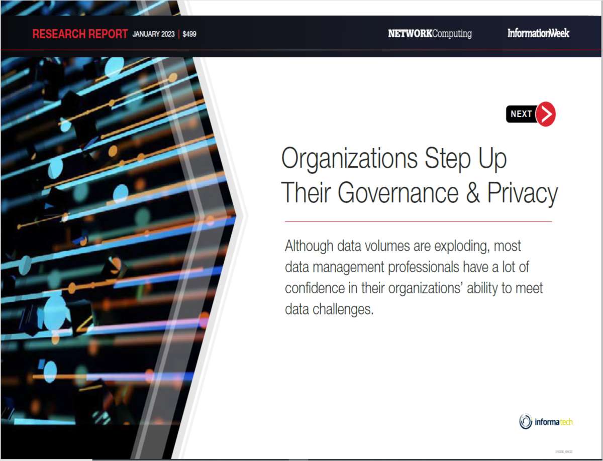 Organizations Step Up Their Governance & Privacy