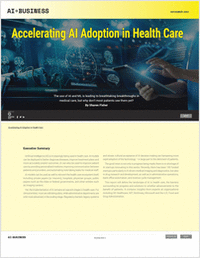 Accelerating AI Adoption in Health Care
