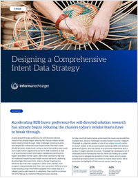 Designing a Comprehensive Intent Data Strategy