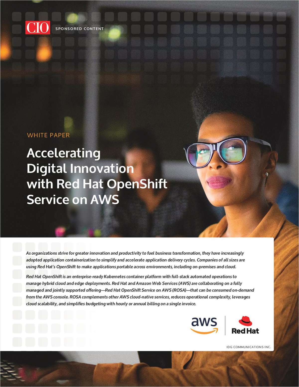 Optimizing Digital Innovation with Red Hat OpenShift on AWS (ROSA)