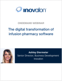 The digital transformation of infusion pharmacy software