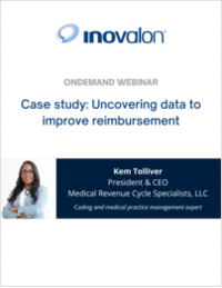 Case study: Uncovering data to improve reimbursement