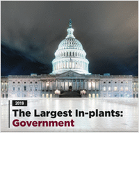 The 20 Largest Government In-plants (2019)