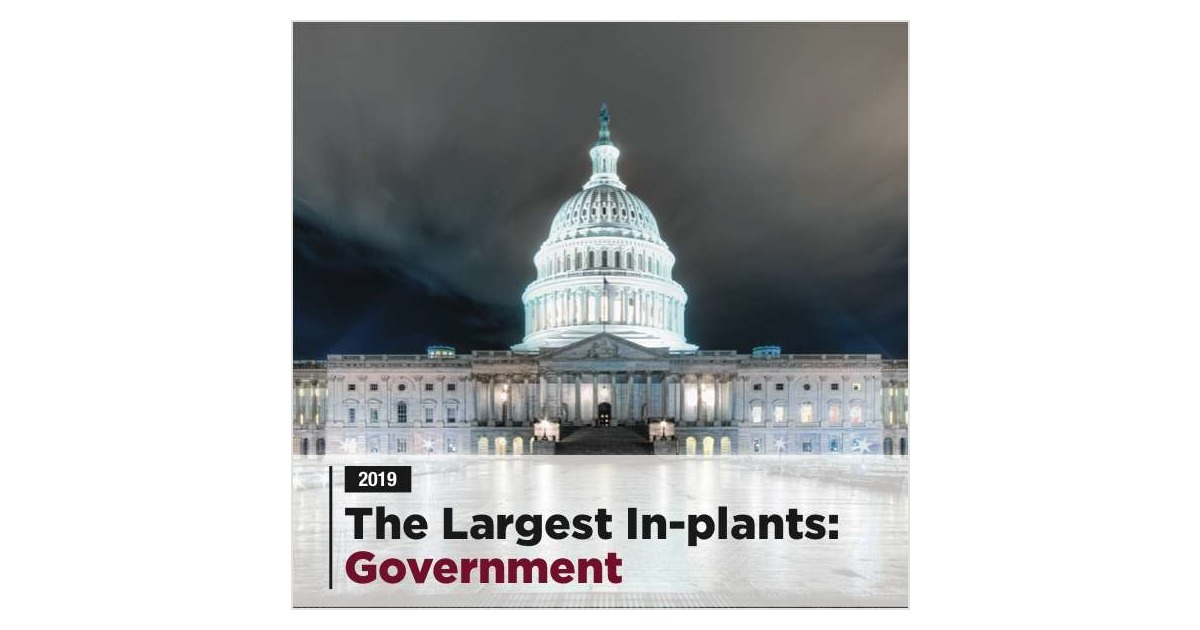 The 20 Largest Government In-plants (2019)