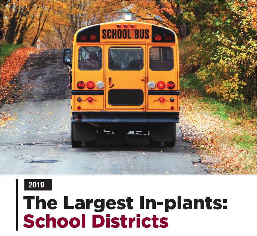 The 10 Largest School District In-plants