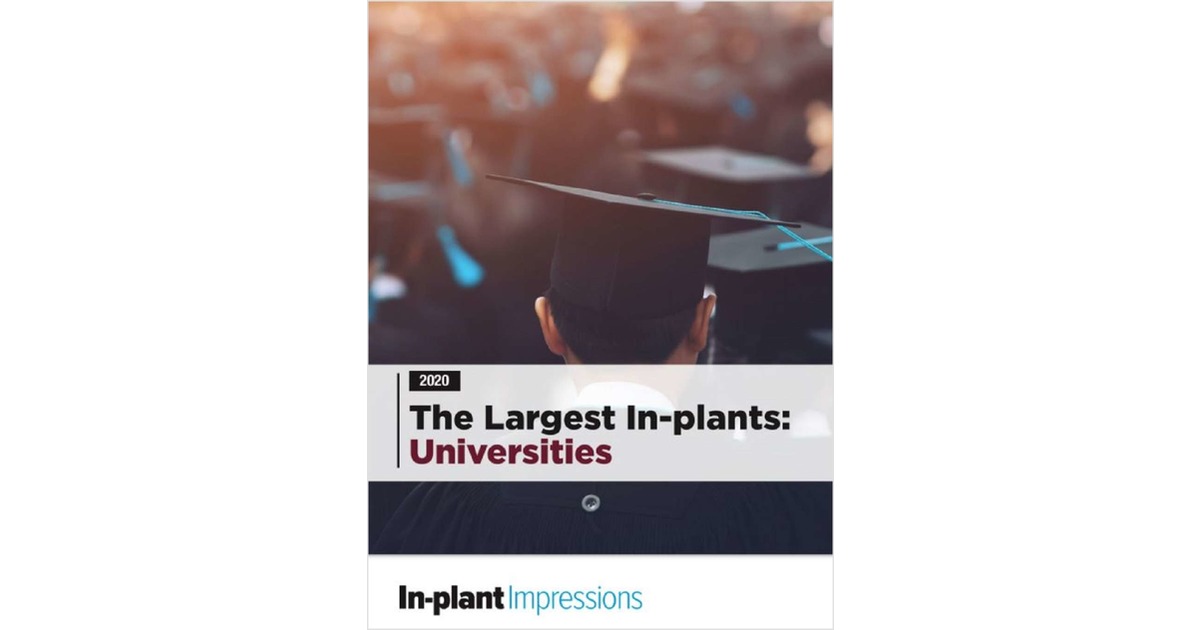 The Largest University In-plants (2020)