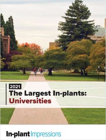 The 30 Largest University In-plants (2021)