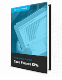 Board Meeting Essentials: SaaS Finance KPIs