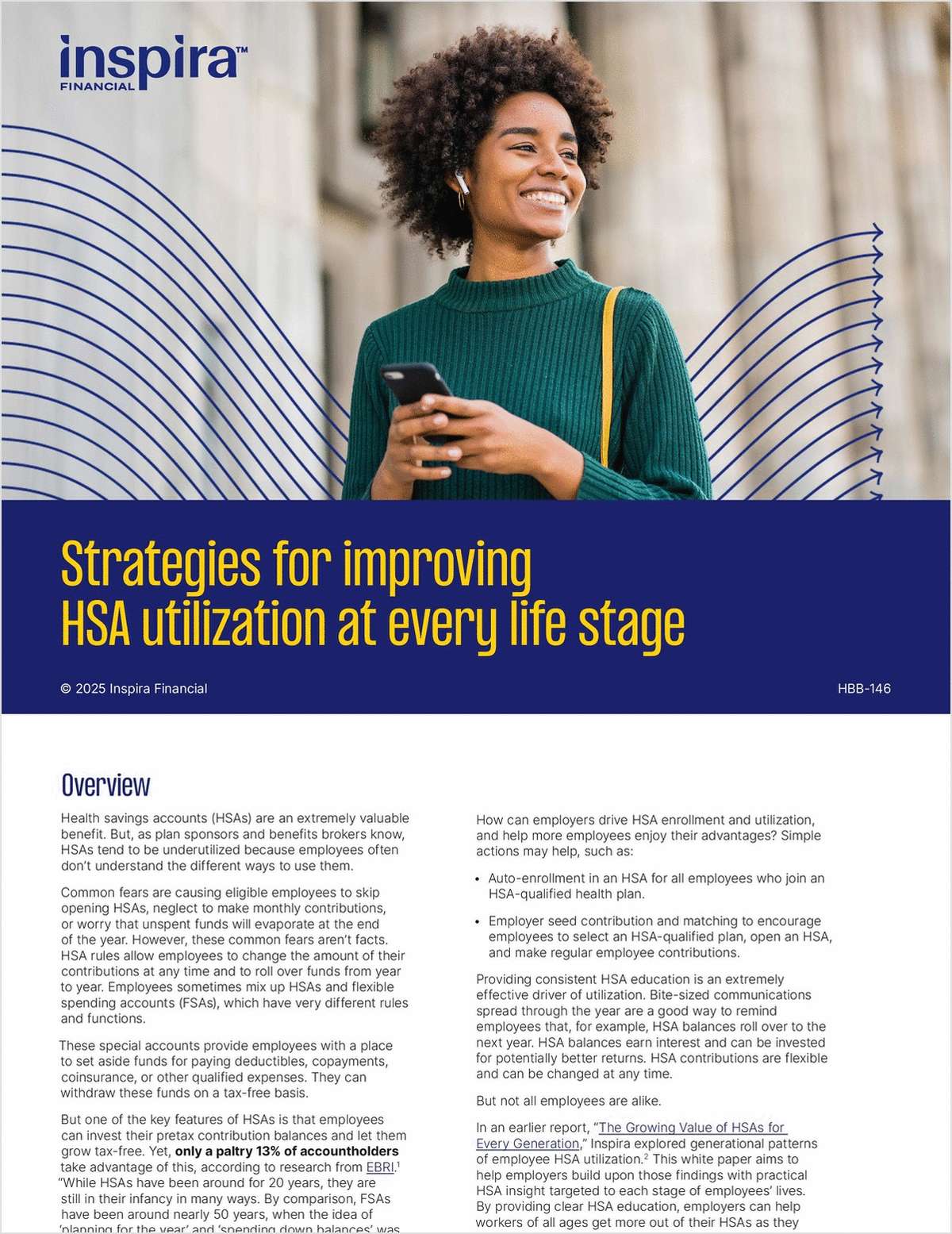 Strategies for improving HSA utilization at every life stage