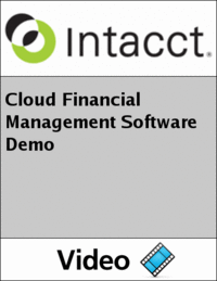 Cloud Financial Management Software Demo