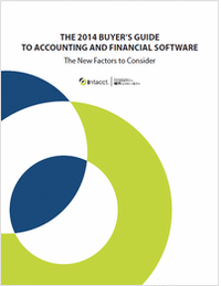 The 2013 Buyer's Guide to Accounting and Financial Software
