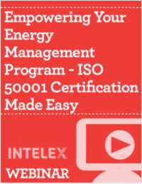 Empowering Your Energy Management Program - ISO 50001 Certification Made Easy