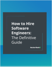 How to Hire Software Engineers:The Definitive Guide