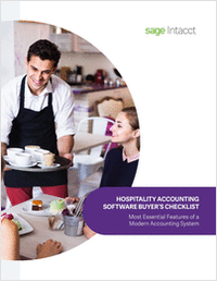 Hospitality Accounting Software Buyer's Checklist