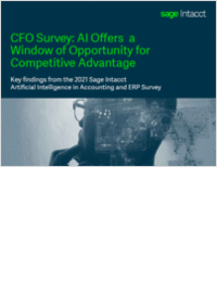 CFO Survey: AI Offers a Window of Opportunity for Competitive Advantage