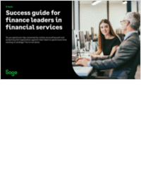 Success Guide for Finance Leaders in Financial Services