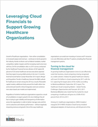 Leveraging Cloud Financials to Support Growing Healthcare Organizations
