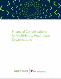 Financial Consolidations for Multi-Entity Healthcare Organizations