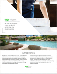 In the Words of Sage Intacct Hospitality Customers