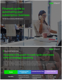 Finance's Guide to Automating Your Subscription Business