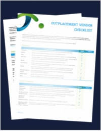 Selecting an Outplacement Provider: Vendor Checklist