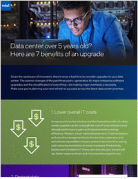 Data Center Over 5 Years old? Here are 7 Benefits of an Upgrade