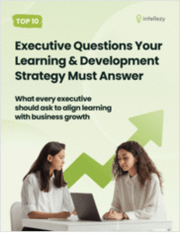 Top 10 Executive Questions Your L&D Strategy Must Answer
